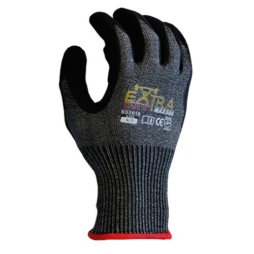 Max500 Cut5 Resistant Glove, Maxigrip Palm-Size L
