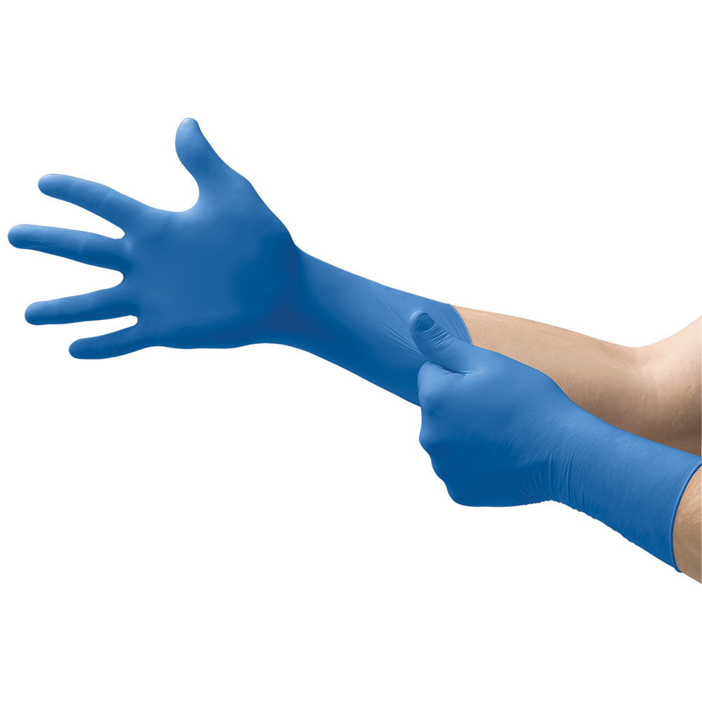 Ansell MicroFlex SafeGrip SG-375 Latex Disposable Gloves – Extra Thick for Heavy-Duty Use - XL