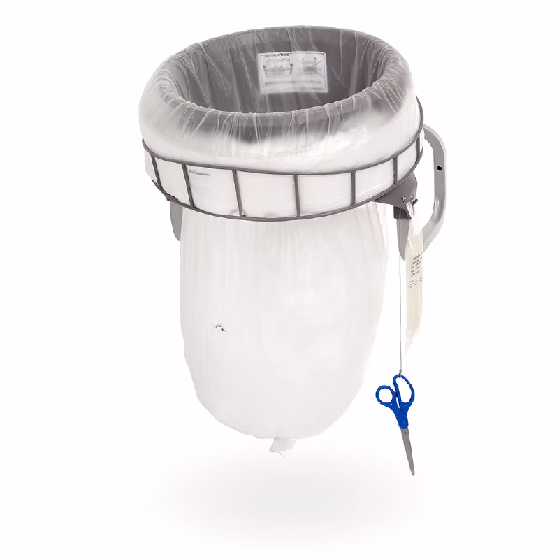 Longopac Wall Mounted Maxi Waste Bin - 200 Litres