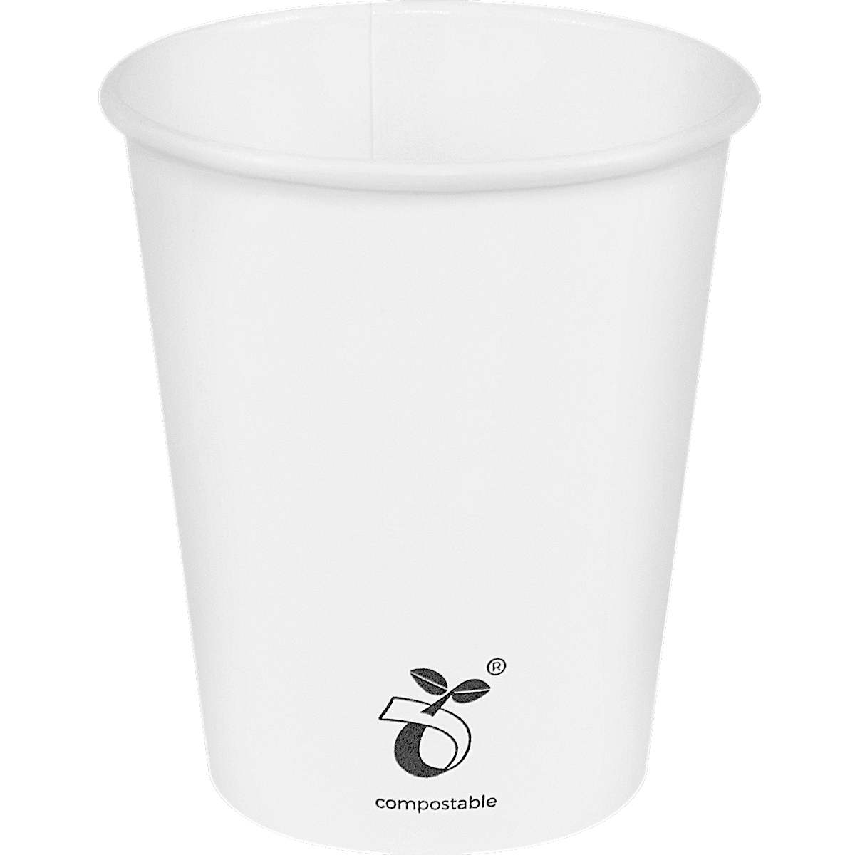 Hot Cup 5oz (180ml brim) x 7.5cm Event cup compostable & recyclable Pack 50 - Vegware
