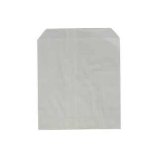 Flat White Confectionery Paper Bag - 235x295 - No. 6 - UniPak