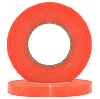 Double Sided Clear PET/Solvent Acrylic Tape 24mm - Pomona