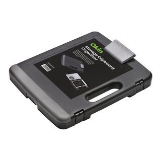 Okin Storage Clipboard Large Black