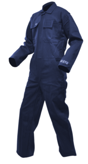 Fr Overall, 320Gsm, Navy, 12 Cal-Size 6