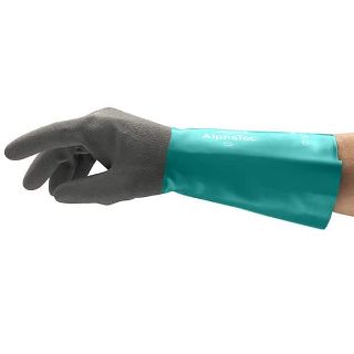 Ansell AlphaTec 58-535B Nitrile Chemical Gloves – Comfortable with Strong Grip - XL