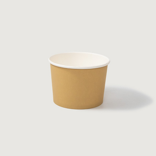 Round Paper Cup 16oz Kraft - IKON